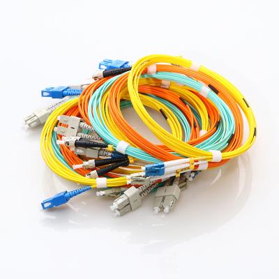 China sc/apc to lc/upc SM, DX fiber optic patch cord with clips, regular quality, 100% tested SC-LC for sale