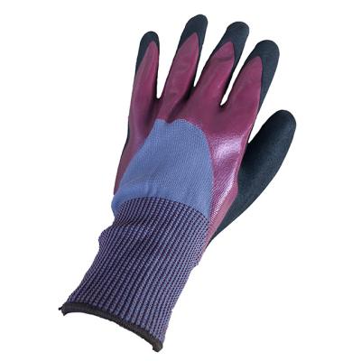 China Anti-Slip Cheap 13gauge Nylon With Nitrile Coated Gloves Working Safety Gloves for sale