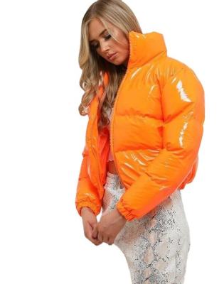 China New Fashion TG033 Winter Jacket Breathable Casual Shiny Coat Woman Clothing Plus Size Women's Coats for sale