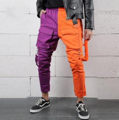 China TG033 Anti-wrinkle casual multi fashion streetwear custom pocket jogger pants for mens cargo pants for sale