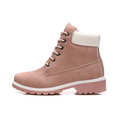 China TG040 Winter PU Women Boots Shoes 2021 Anti-slippery Martin Boot For Female Ladies Women Short Boots for sale