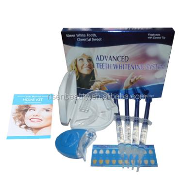 China advanced teeth whitening strips gel 35% hydrogen peroxide, dental whitening gel kits TKIT400 for sale