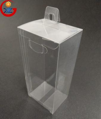 China Clear PET Hook Folding Folding Cardboard Boxes Plastic Blister for sale