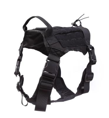 China Wholesale Custom Customize Tactical Dog Harness Training Vest Quick Release Molle System Dog Weight Vest for sale