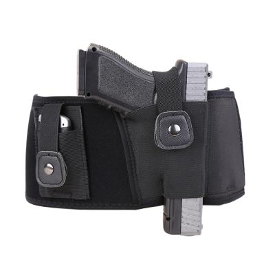 China Outdoor Neoprene Carry Belly Belt Neoprene Factory Outlet Tactical Hidden Holster for sale