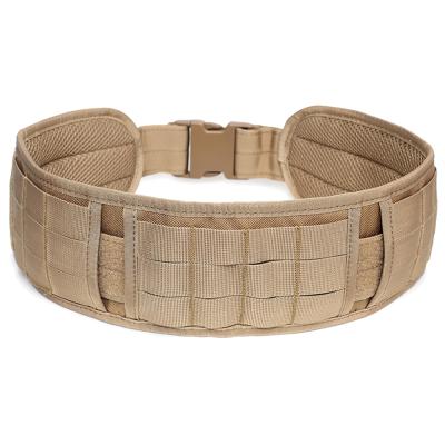 China Polyester Army Style Combat Belts Field Army Outdoor Tactical Universal Outdoor Fan Gear Belt CS Molle Quick Release Wide Belt for sale