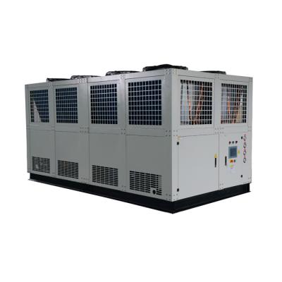 China Hotels MGREENBELT brand refrigerator custom 130 tons 450 kw air cooled water chiller price of free cooling for sale