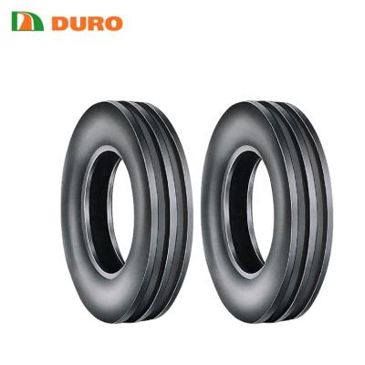 China Compact Agricultural Tractor 4.00-8 Slick Steering Tires And Tube for sale