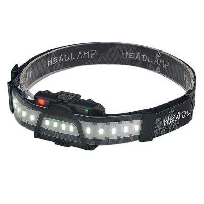 China Industrial Rechargeable Headlamp Waterproof Camping LED Headlamp for sale