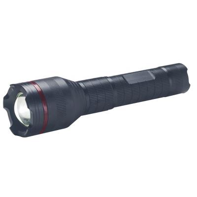 China Industrial 600 Lumens Aluminum Alloy USB 18650 LED Super Bright Zoom 360 Degree Zoomable Flashlight for sale