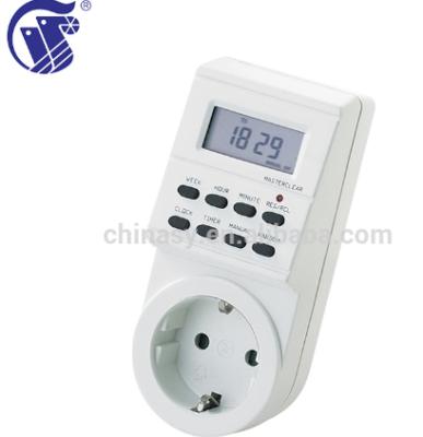 China AC 220-240V White High Quality Electrical Outlet Timer Switch Favorable Prices for sale