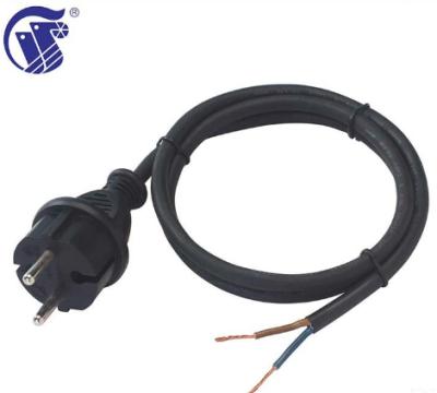 China Home appliance 220V home appliance3 pin European standard AC power cord for sale