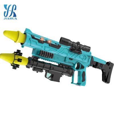 China Soft Bomb Boys Space Shooting Games Children Plastic Shooting Interactive Soft Bullet Squid Game Gun Toy Guns for sale