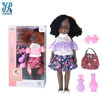 China 13 inch black love dolls muneca children women surprise clothes girl toys African American cheap frozen custom sets educational real for sale