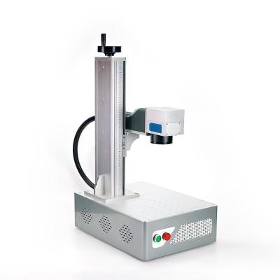 China Air Cooled Type Metal Fiber Laser Marking Machine Faith High Precision Slit Price 20w 30w 50w for sale