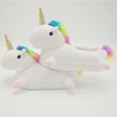 China Flow fashion trend unicorn unicorn pantuflas slippers for sale