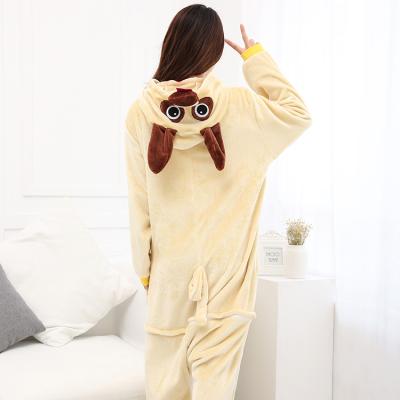 China Factory Direct Selling Breathable One Direction Cartoon Dog Animal Pajamas For Ladies for sale