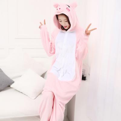 China Breathable Best And Cheapest Adult Cartoon Animal Pajamas Printed for sale