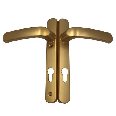 China Narrow Apartment Gold Mortise Lock Mortise Lock Body Handle Door Lock Set for sale