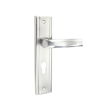 China Popular Industrial Apartment Design 58mm F384-A384 Interior Door Handles Lock Set for sale