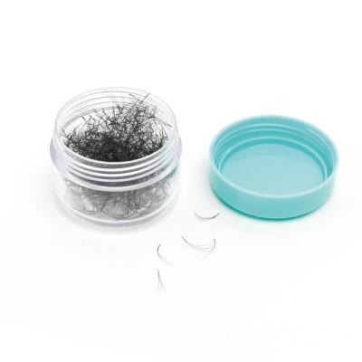 China Premade Fans 1000 Fans Per Case Own Brand Private Label Pre Made Fans 3D Lashes Of Loose Eyelash Extensions In Jar for sale