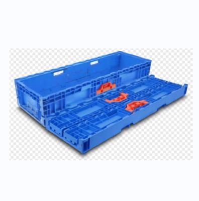 China Solid Box Shipping Box Cheap Vegetable Storage Supermarket Nestable Plastic Food Turnover Crate for sale