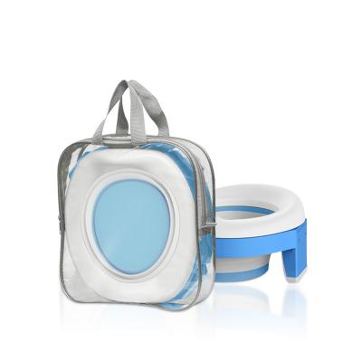 China Custom Logo Plastic Folding Baby Potty Training Seat Applicable for sale