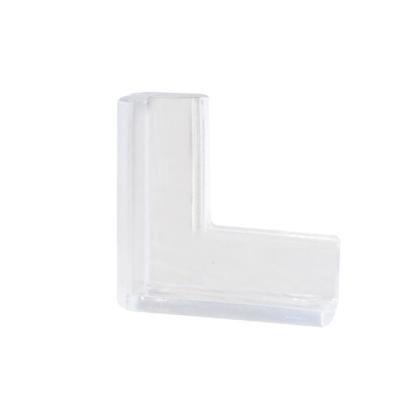 China Strong Adhesive PVC Clear L Shaped Soft Baby Corner And Edge Protector Resistant Guard For Table And Furniture Corners for sale