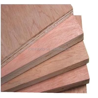 China Indoor best price commercial plywood sheet, 18mm commercial plywood at wholesale price for sale