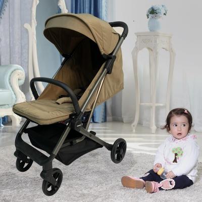 China Fold Stroller Aluminum Alloy System Multifunctional Moving Baby Stroller With 4 Wheels for sale