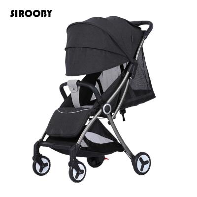 China Fold Baby Portable Comfortable Pram Baby Carriage Stroller Adjustable Backrest 3 in 1 Baby Stroller for sale