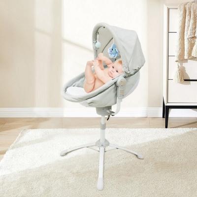 China Durable+adjustable 2022 Electric Foldables There are 15 exquisite foldable songs and baby swing cribs for baby for sale