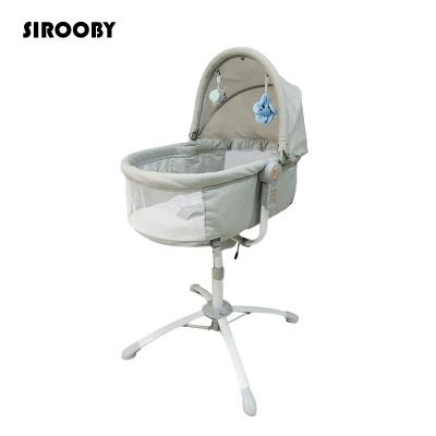 China Durable+adjustable Automatic Baby Cradle Electric Baby Swing Cradle For Box for sale