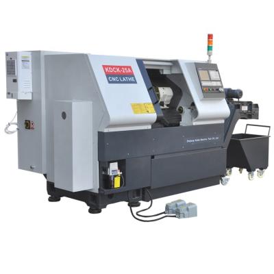 China Japan Hydraulic Lathe Turret Lathe Machine Slope Bed CNC Lathe Machinery Repair Shops KDCK-25 High Precision for sale