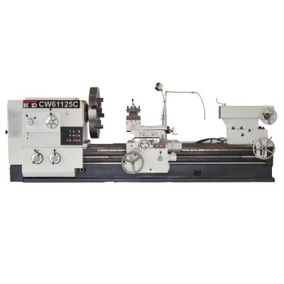 China Machinery repair shops large machine lathe heavy duty machine semi-automatic bored lathe KDII-CW61125C for sale