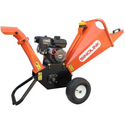 China Building material stores Sinolink competitive price china garden drum 6.5hp mobile wood chipper shredder with CE certificate for sale