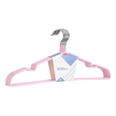 China Eco-friendly blue material metal wire hanger for laundry blue metal wire hanger wire hanger for laundry for sale