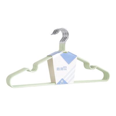 China Customized low price special offer eco-friendly material hanger non slip plain luxury metal hangers for shop clothes for sale