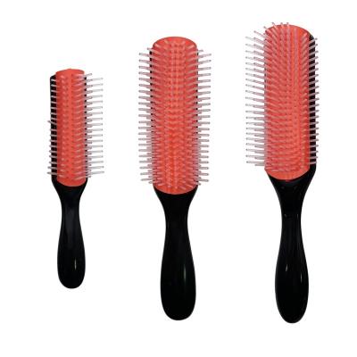 China Home Nine Rows Bare Ribs Comb Students Hair Salon Men Home Hair Styling Comb for sale