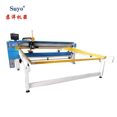 China Head Moved Computer Industrial Single Needle Bedding Quilting Machine Supplies for sale