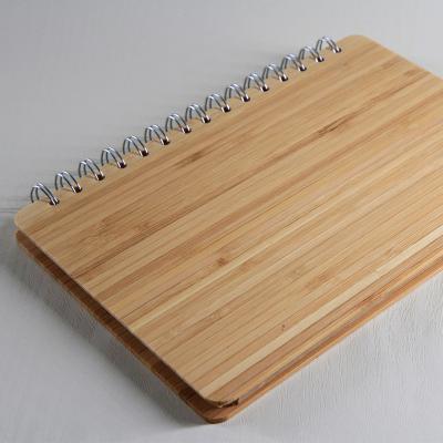 China Hard Cover Book School Notebooks For Wholesale Eco-Friendly Promotional Recycled Bamboo Notebook Portable Notepad With Pen for sale