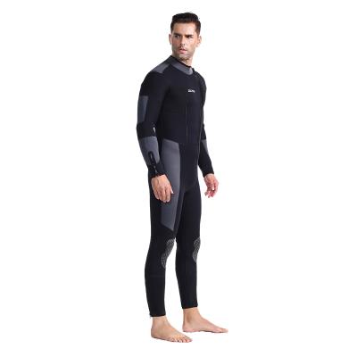 China Custom Logo Anti-UV Full Body Man Surfing Wetsuit, ZCCO 5mm Thick Wetsuit For Men for sale