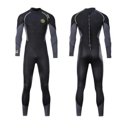 China Mens 1.5mm Back Zipper Full Body Wetsuits Anti-UV Scuba Diving Snorkeling For Sale Neoprene Dive Wetsuit for sale