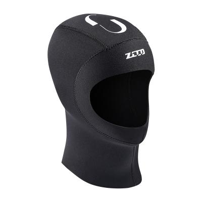 China Durable 3MM Custom Printed Neoprene Hood Canyoning Diving Hood / Waterproof / Anti-UV for sale