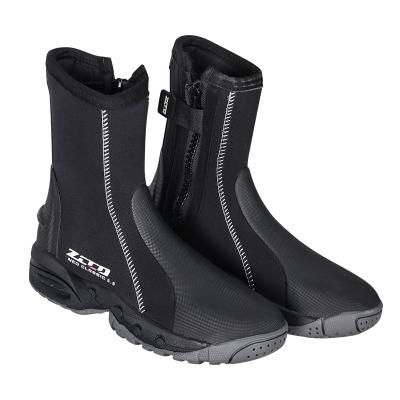 China Waterproof Rubber Boot Neoprene Natural Rubber Boot Neoprene Beach Neoprene Short Boot for sale