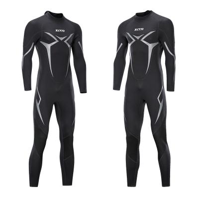 China Adult 3mm Design Fashion Selling Wetsuit Surfing Wetsuit Zipper Diving Wetsuit Anti-UV Warm Back Neoprene for sale