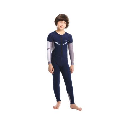 China Anti-UV Custom Design Wetsuit Kid Wetsuit Swimwer Kids , Kid Long Sleeve Wetsuit for sale