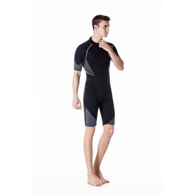 China Anti-UV Custom Design Back Zip Mens 1.5mm Ultra Stretch Full Body Small Neoprene Wetsuit for sale