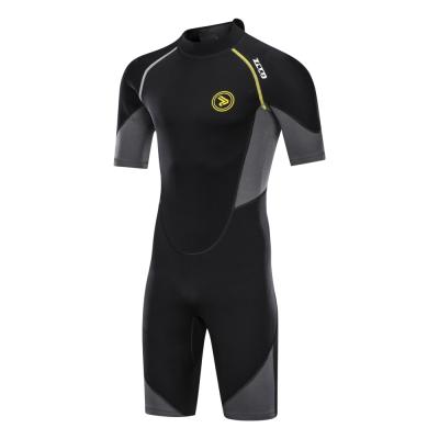 China Men Anti-UV Ultra Stretch Small Full Body 1.5Mm Back Neoprene Wetsuit Zipper Neoprene Diving Wetsuit for sale