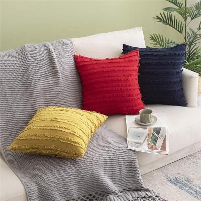 China PORTABLE Custom Decorative Chinese Cheap Blank Cotton Canvas Cushion Covers for sale